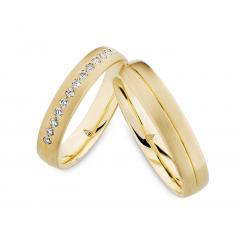 Christian Bauer Oro amarillo - Los anillos de boda